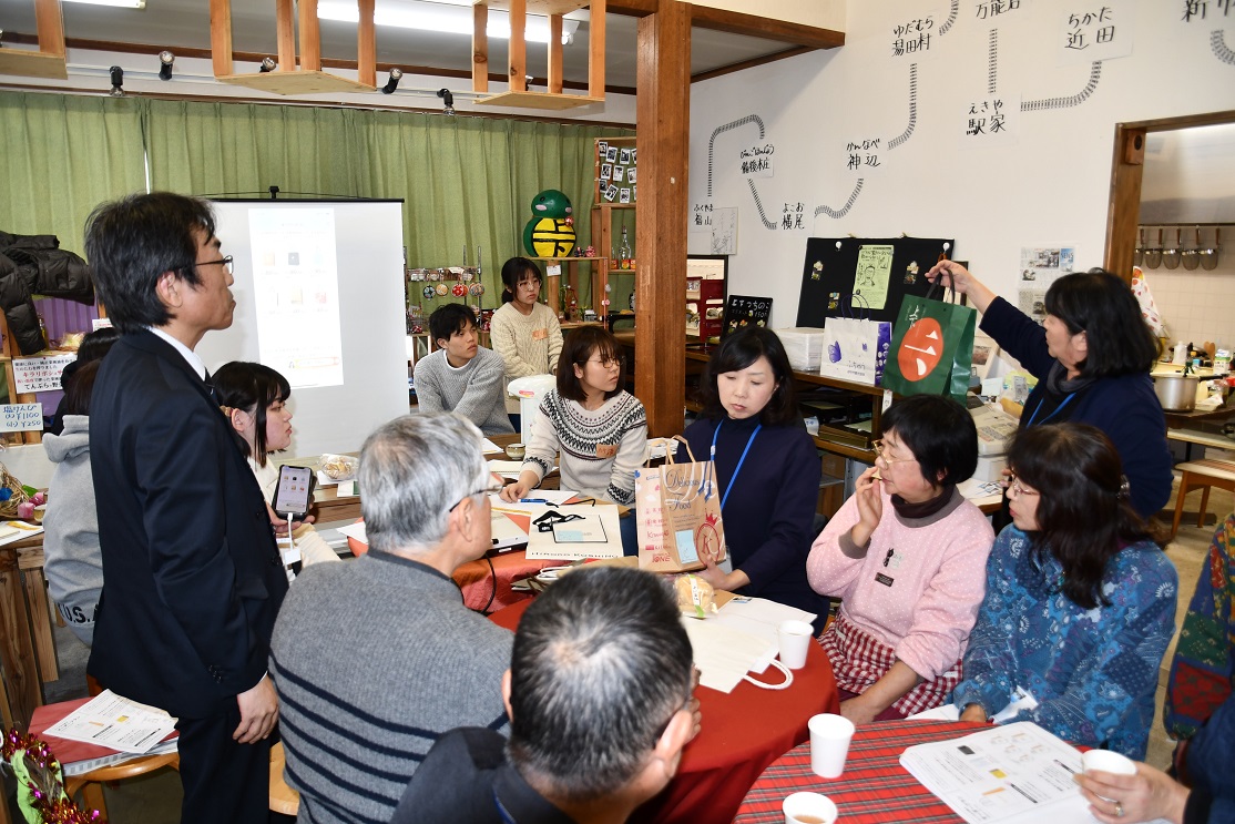 上下まちづくり協議会手土産用紙袋のデザインを依頼広島国際学院大学学生とコラボ 経済リポートweb版